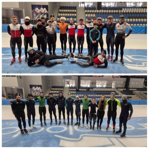 Zdjęcie przedstawia zawodników SMS Zakopane podczas wakacyjnego zgrupowania sportowego w Tomaszowie Mazowieckim